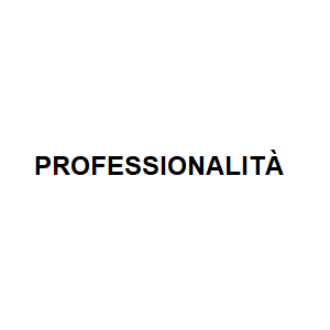 professionalità serietà